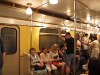 Nosztalgiametró a Kropotkinszkaja megállóban