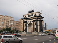 The Grand Triumphal Arch Celebrates the victory over Napoleon in the war of 1812