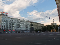 Juríj Dolgorukíj, Moszkva alapítójának szobra