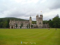 Balmoral Royal castle, the old terminus of the line