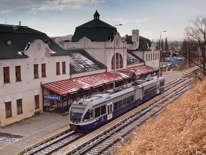 The ŽSSKC 840 001-6 seen at Ksmrk (Kežmarok) photo