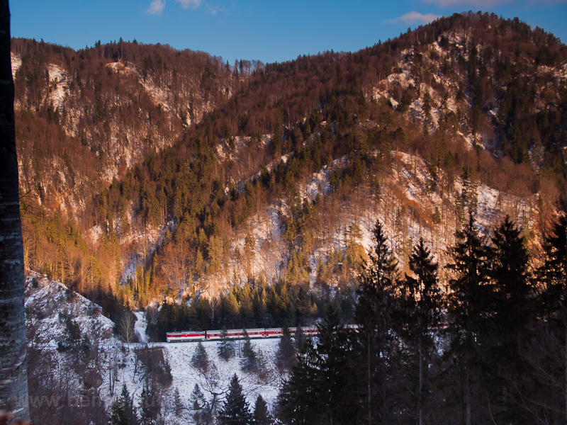 Like a model railway: a ŽSSK class 757 seen between Harmanec Jaskyna and Čremošn photo