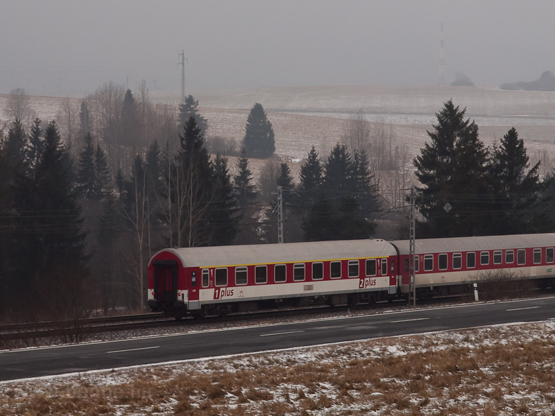 Szlovk IC+ kocsi (1plus/2plus) Csorba kzelben fot