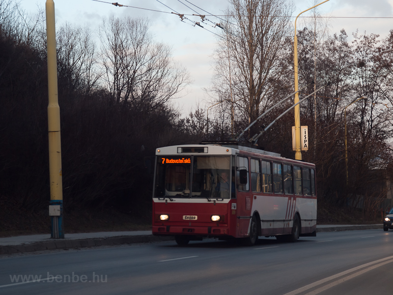 O-bus seen at Eperjes (Pre& photo