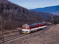 The ŽSSK 813 007-6 seen between RztoČno and Handlov