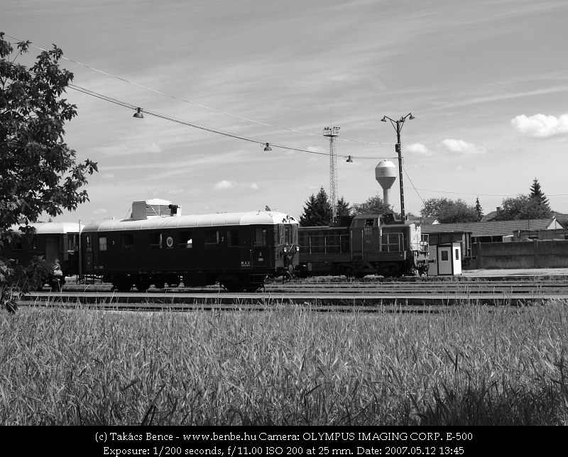 BCmot vonatunk Balassagyarmaton (tovbb M40 201) fot