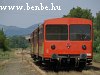 Bz-vonat várakozik keresztre Acsa-Erdőkürt állomáson