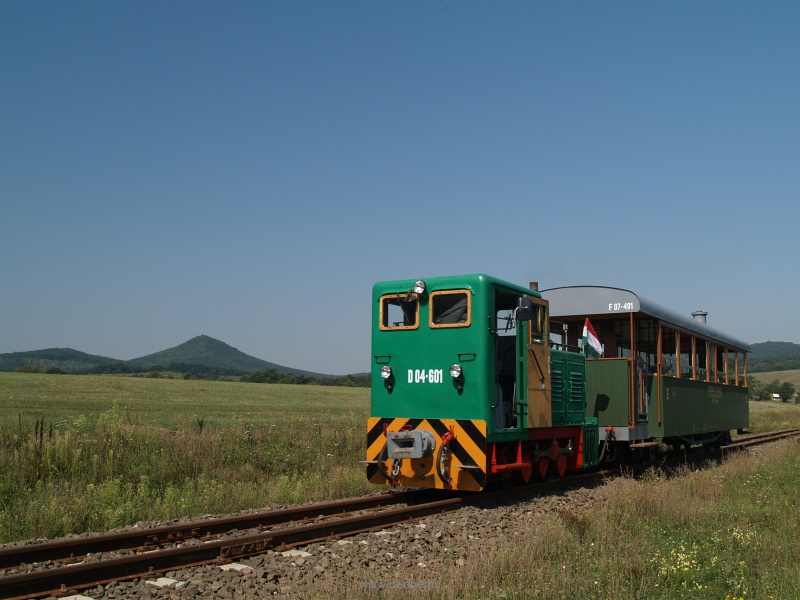 The Szob Narrow Gauge Railway's D04-601 at Mrianosztra station photo