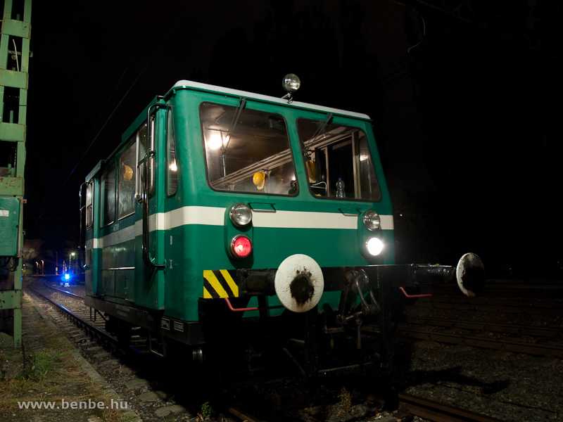 A track maintenance vehicle that came from the Metr lines - it's still equipped with the IFA engines photo