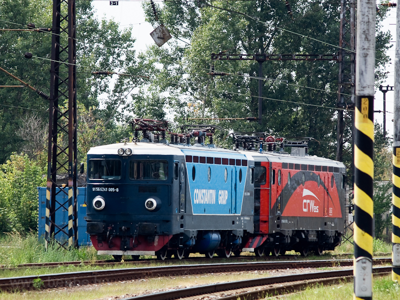 ConstantinGrup 4-axle ASEA locomotives at Prkny-Nna photo