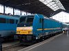 A MÁV 480 001-es TRAXX mozdonya (alias a Kék Tégla) végre elkezdte forda szerinti vonattovábbítási feladatait