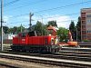 Az BB 2068 036-9 plyaszm dzel-hidraulikus tolatmozdonya Salzburg Hauptbahnhof llomson