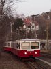 A budapesti fogaskerekű vasút 63-as vezérlőkocsija Gyöngyvirág út állomáson
