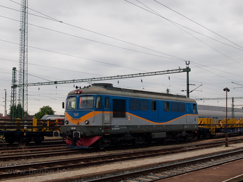  Rolling Stock 600 840 plyaszm Sulzere Pusztaszabolcs llomson
 fot