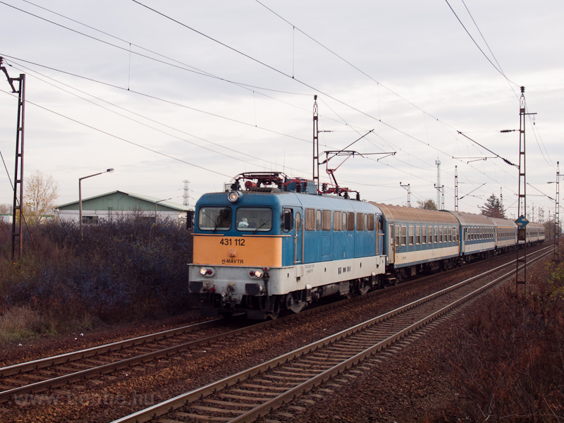 A 431 112 Fzesabonyban
 fot