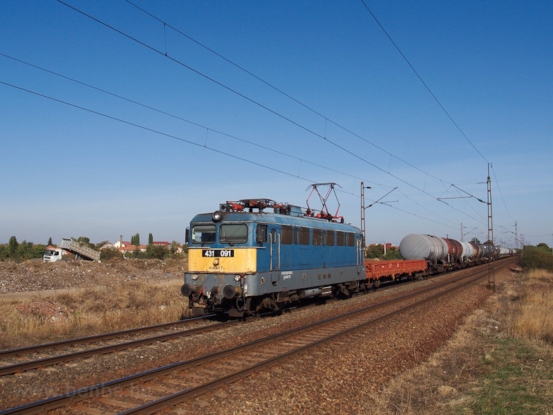 The 431 091 seen at Szihalo picture