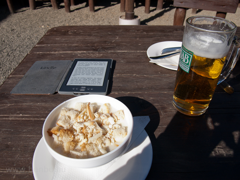 Cheese soup at the Nagyrt photo