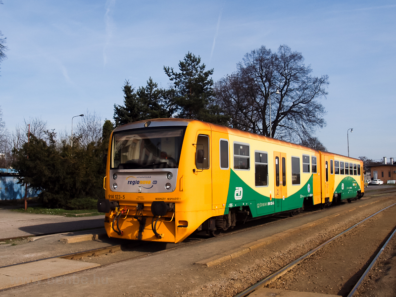 A ČD 914 123-5 regionova Kladnban
 fot