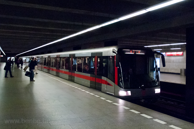 A Siemens M1 metro train at photo
