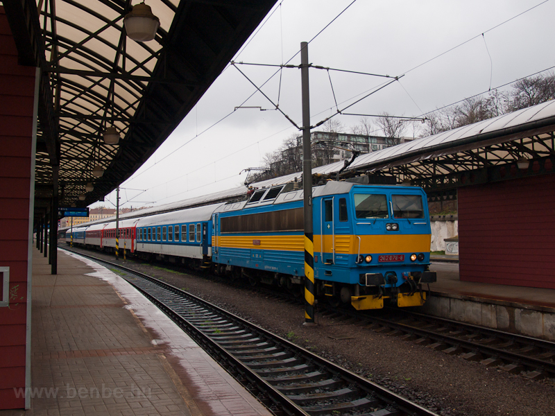 The ČD 362 078-8 at Pr photo