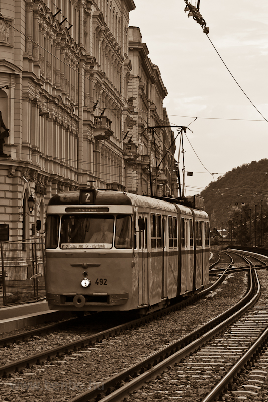 A Bengli historic tram on  photo