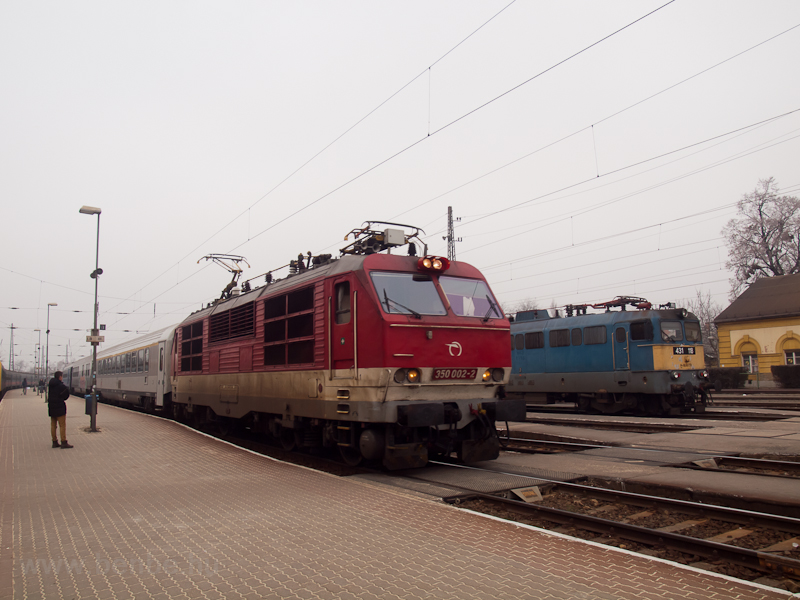 The ZSSK 350 002-2 seen at  photo