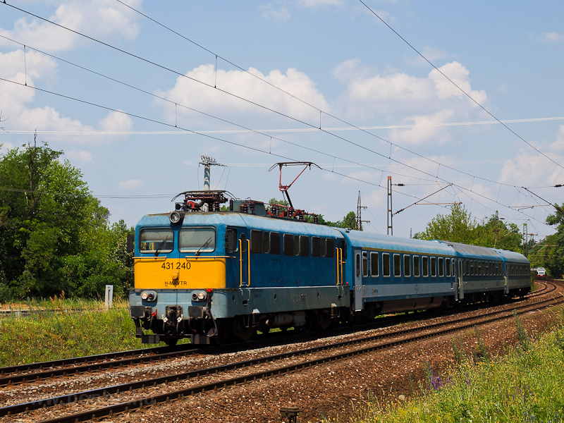 The 431 240 seen at Gödöll& photo