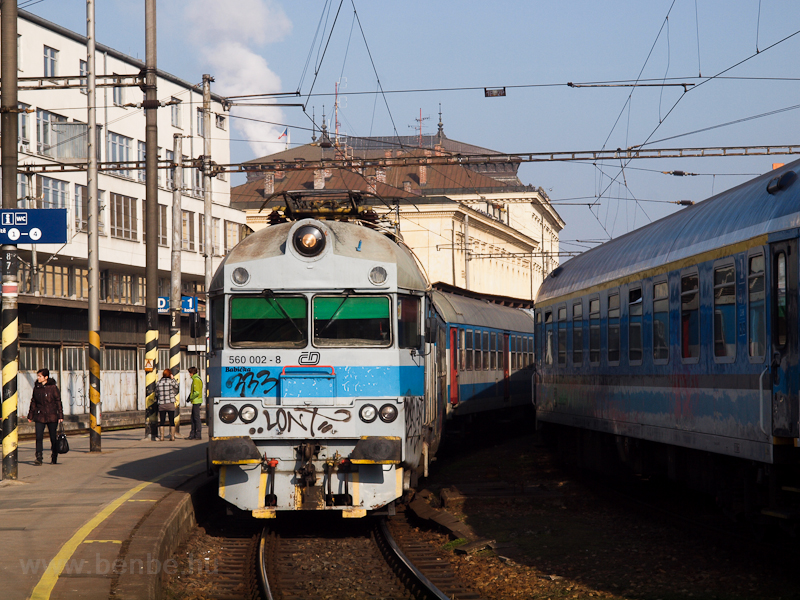 The ČD 560 002-8 seen  photo