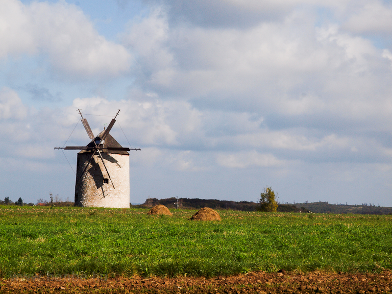 The old windmill at Ts photo