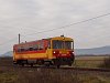 The MÁV-START 117 209 (ex Bzmot 209) seen between Litke and Balassagyarmat