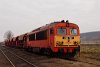 The 418 187 seen with a gravel train at Ipolytarnc