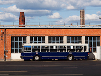 A historic state Ik415 seen at buda garage