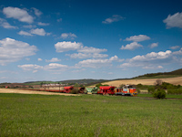 The MV-START 478 320 seen hauling a freight train between Becske als and Ngrdkvesd