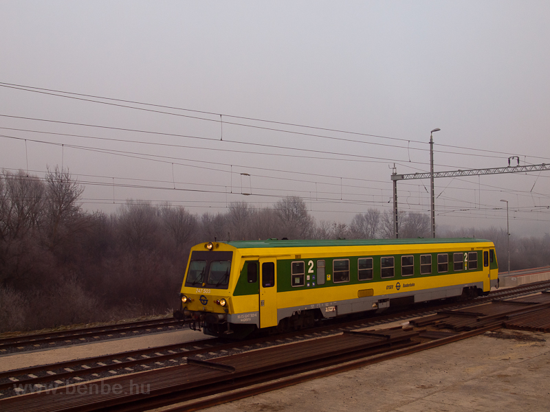 kép A GYSEV 247 503 Vasvár állomáson
fotó