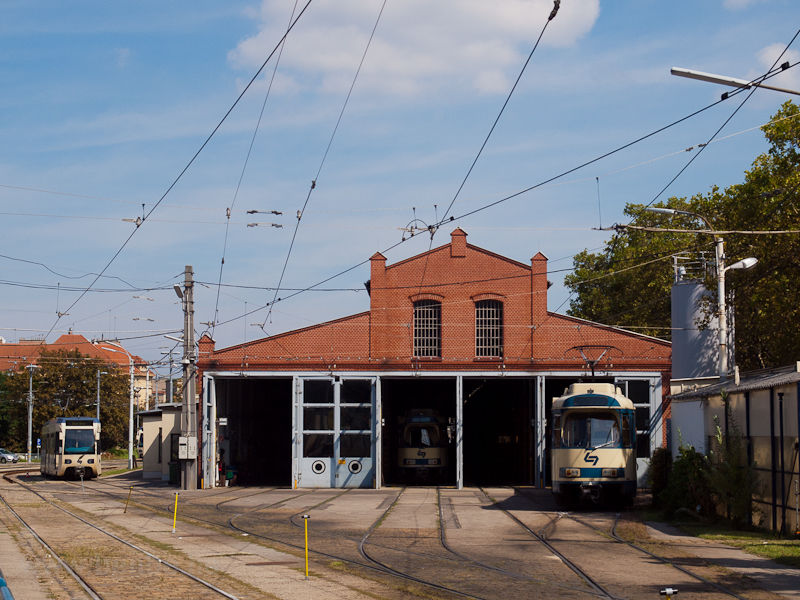The old depot of Wiener Lokalbahn (Vienna - Baden local railway / Badnerbahn) photo