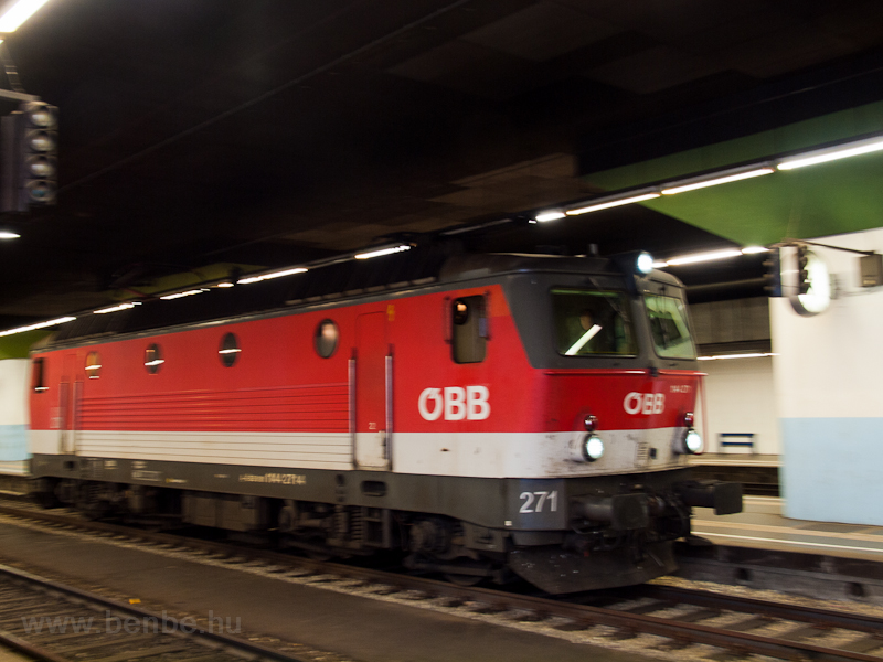 Az BB 1144 271 Bcs Franz-Josefs-Bahnhof llomson
 fot