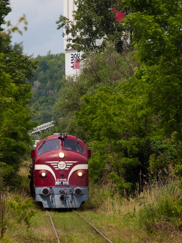 M61 010 Dorogon a mszkőhegyi iparvgnyon
 fot