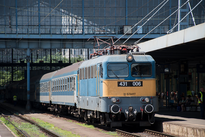 431 006 Budapest-Nyugatiban
 fotó