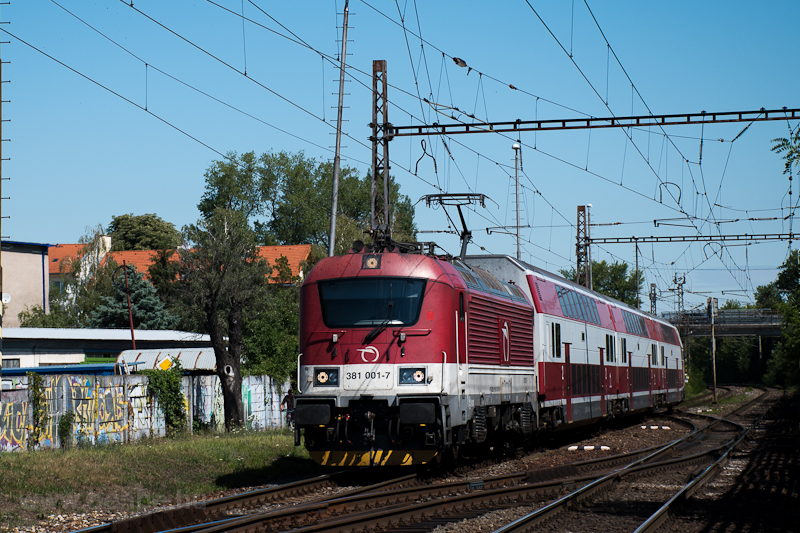kép A ŽSSK 381 001-7 pályaszámú fotó