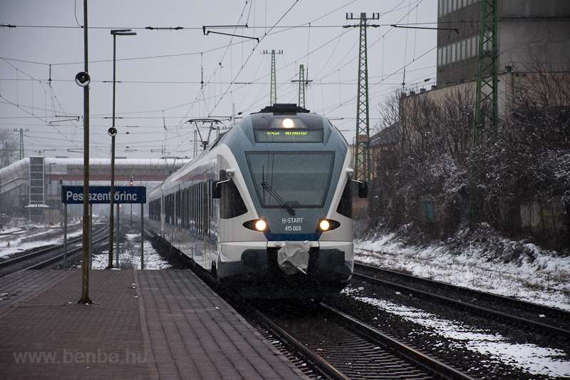 A 415 069-es FLIRT Pestszentlőrincen
 fot