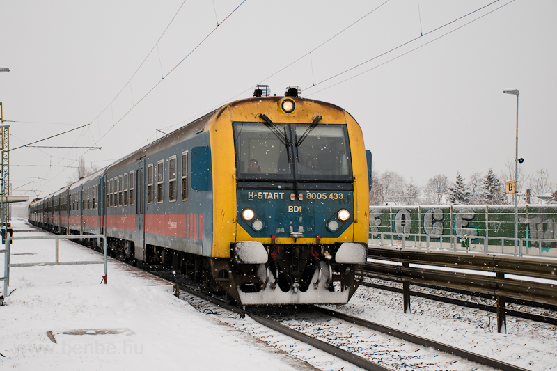 kép A MÁV-START BDt 8005 433 Szemeretelepen
fotó