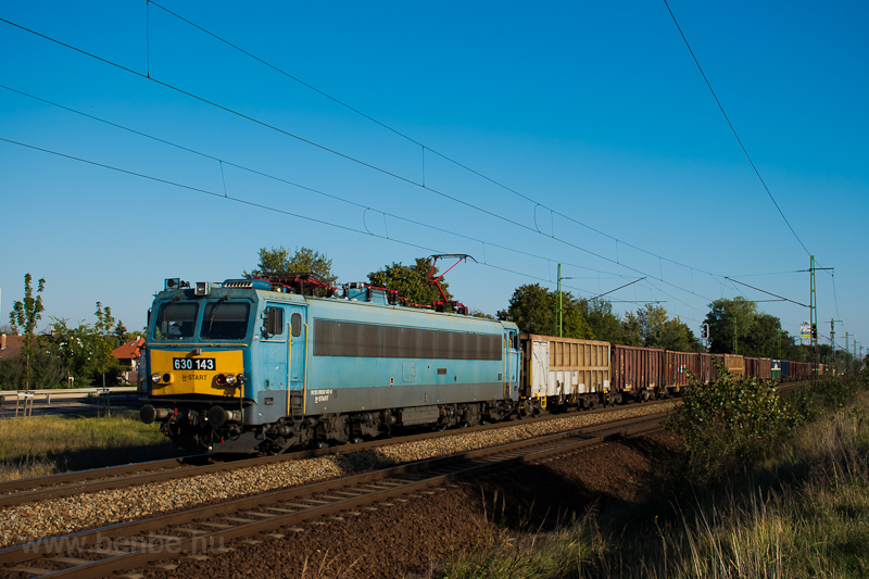 A 630 143-as Gigant tehervonatot hz Szemeretelepnl fot