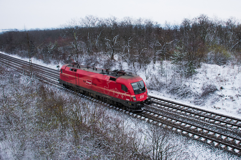 The BB/RCA 1116 016-7 seen between Bicske and Szr photo