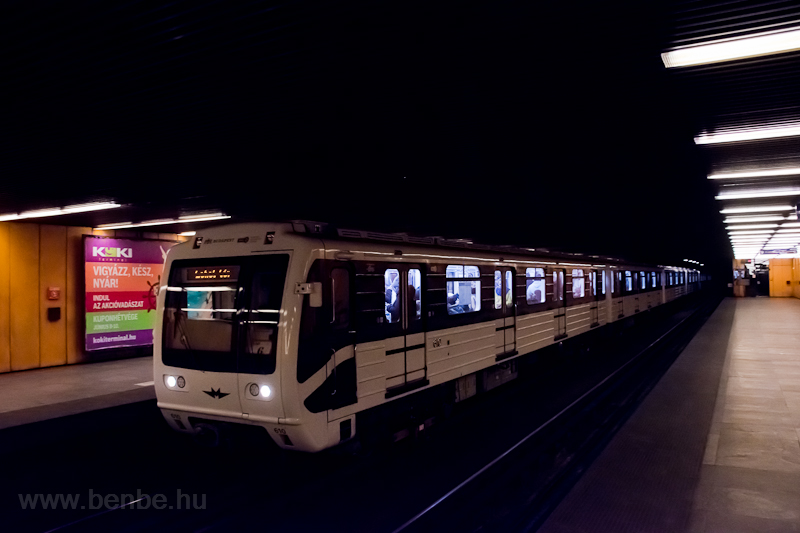 Refurbished Soviet metro train (81.714/717K)  photo