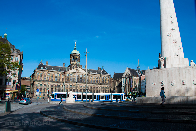 Amsterdam trams photo
