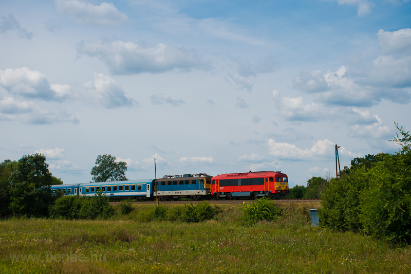 A 418 148 Alap s Nagykarcsony felső kztt 433-as Cirmos-Szilivel s InterCity szerelvnnyel
 fot