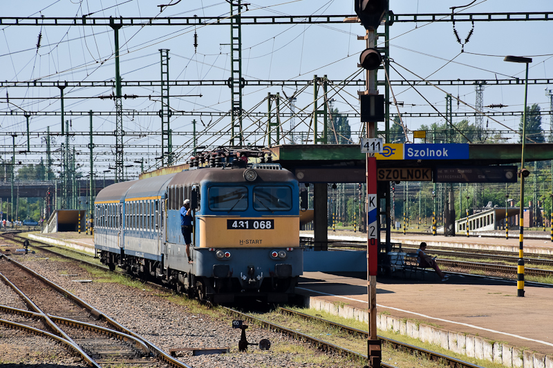 A 431 068 Szolnokon fotó