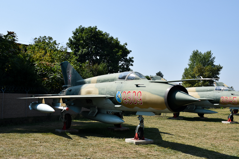 Mig-21 killtva a szolnoki REPTR-ban
 fot