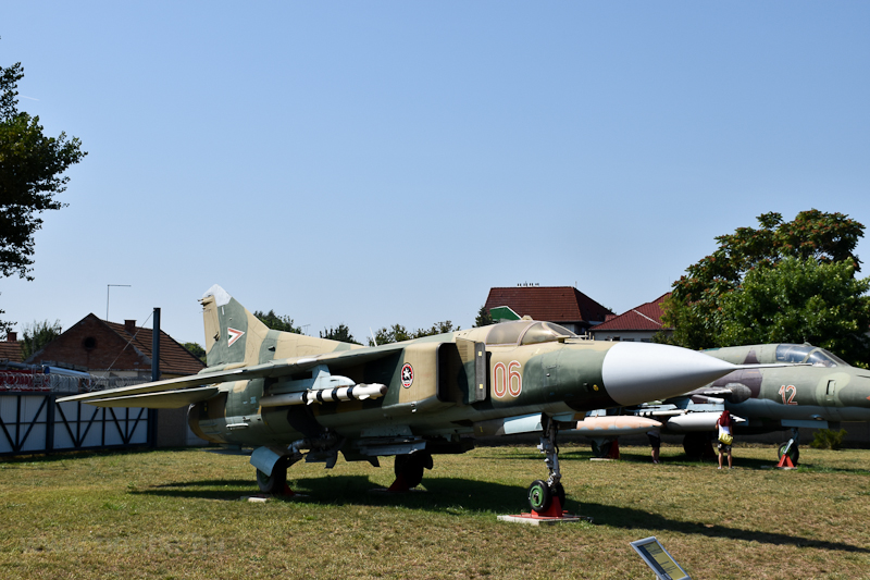 Mig-23 killtva a szolnoki REPTR-ban
 fot