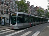 A RET 2029 pályaszámú villamosa Rotterdamban a Mathenesserlaan megállóban
